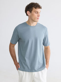 Regular Fit Basic Erkek Dry Touch Ti??rt