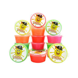 Слайм "Прихлоп. Мальчик - пират" 50гр., с шариками, цвет в ассорт., РОССИЯ