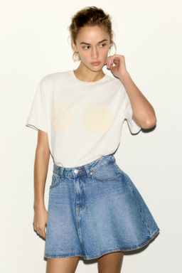 Camiseta con motivos bordados - H&m фото 2