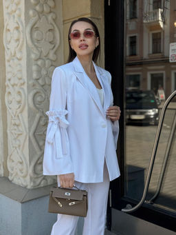 Жакет AURA 1132-176 белый