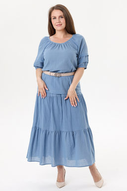 Юбка женская 126/01/Голубой