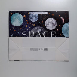 Пакет ламинированный Космос, XL 49 40 19 см - Дарите счастье фото 3