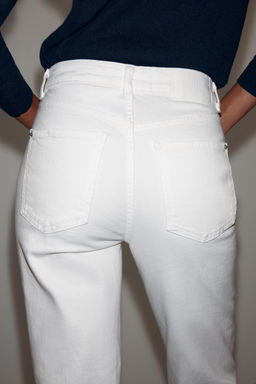 JEANS Z1975 MOM FIT TIRO ALTO / Blanco - Zara фото 16