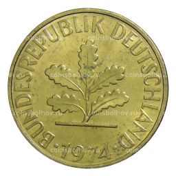 10 пфеннигов 1974 года G Германия