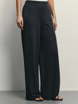 Прямые брюки из вискозы / Zarina  фото 3