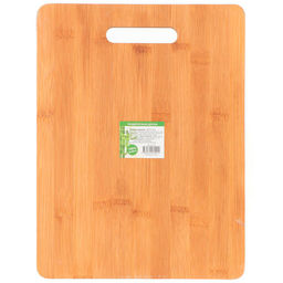 Доска разделочная бамбук, 30х23х1 см, прямоугольная, H-1118 (324412) - Daniks фото 2