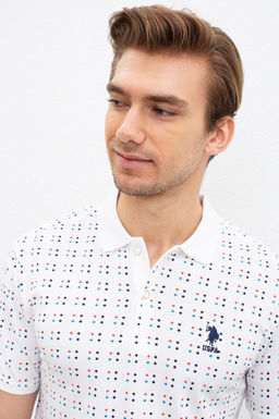 Мужская белая футболка Неожиданная скидка в корзине - U.s. polo assn фото 2