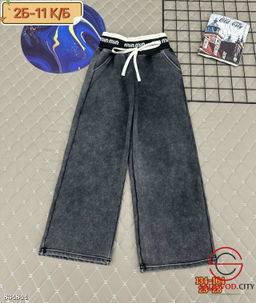 Штаны для девочки без начеса