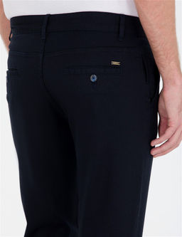Lacivert Slim Fit Kanvas Pantolon - Pierre cardin фото 7
