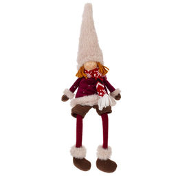 Игрушка набивная "Мальчик/ девочка", L15 W7 H42/22 см, 2в.