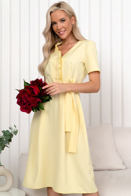 Платье Open Style 6845 желтый