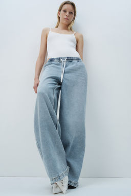 Pantalon sin cierre en denim