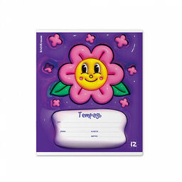 Цена за 10 шт. Тетрадь школьная ученическая ErichKrause Bouncy, 12 листов, клетка, выборочный УФ-лак (в плёнке по 10 шт.)_MIX-PACK  фото 3