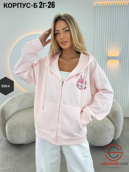 Худи женское с капюшоном - Bruno фото 3