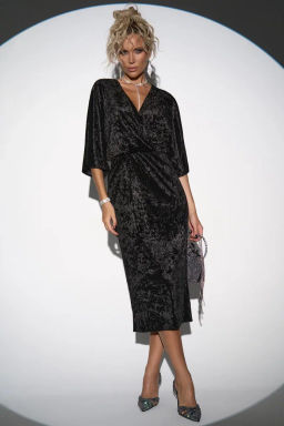 Платье Нимфа (чёрный) - Эльза фото 7