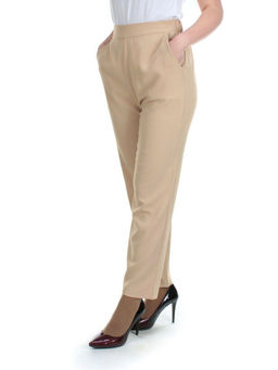 KD-1069 BEIGE Брюки женские - Фабричный китай фото 3