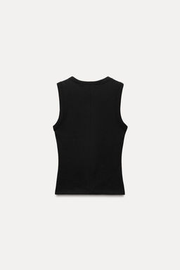 RIBBED TOP - Zara фото 7