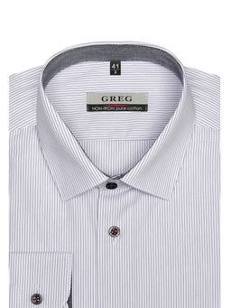 Сорочка мужская длинный рукав GREG 121/231/2240/Z/1  фото 3