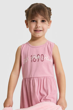 KДz Гocuk Pembe Bisiklet Yaka Elbise - U.s. polo assn фото 2