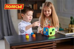 Игрушка развивающая Куб (в сеточке) - Полесье фото 15