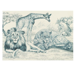 Салфетка на стол Сафари 29*40 см - Доляна фото 3