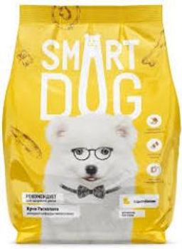 Сухой корм для щенков всех пород с цыпленком и овощами , PUPPY, Chicken and vegetables - Smart dog фото 2