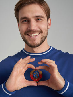 Толстовка мужская СССР 51M-RT-1754 RED-N-ROCKS