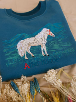 Свитшот Altai Horse мужской - Captain's mate фото 4