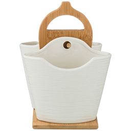 ПОДСТАВКА ДЛЯ СТОЛОВЫХ ПРИБОРОВ LEFARD NATIVE 14*11 СМ. ВЫСОТА=18 СМ.  фото 3