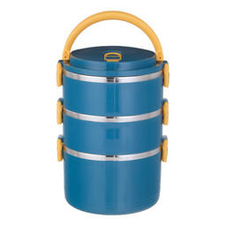 Ланч-бокс, 1.65 л, сохраняет тепло 2 ч, 3 уровня - Simaland фото 3