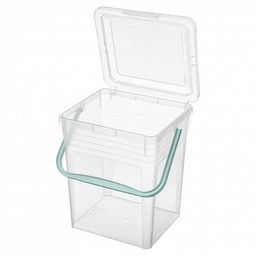 ВЕДРО ДЛЯ СТИРАЛЬНОГО ПОРОШКА 8Л (бесцветный) - Econova фото 3