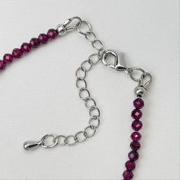 Браслет из Граната (Альмандин) и Шпинели 16,5 см +