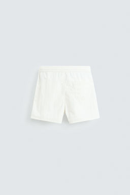 CONTRAST MID-LENGTH SWIMMING TRUNKS - Zara фото 6