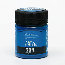 Цена за 2 шт. Сухие красители Art color Oil Candy Голубой10 г
