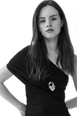 Vestido drapeado de un hombro - H&m фото 4