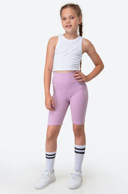 Велосипедки в рубчик для девочки Happyfox