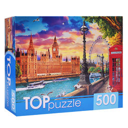 Пазлы 500 TOPpuzzle "Красивый Лондон"