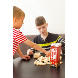 Падающая башня дженга Классика, 54 бруска, 6+ - Лас играс фото 5