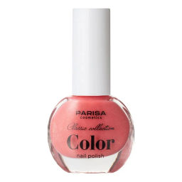 Parisa Лак для ногтей CLASSIC COLLECTION 6 мл тон 327 Розовый с блестками