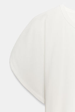 CAMISETA MANGA JAPONESA / Blanco roto