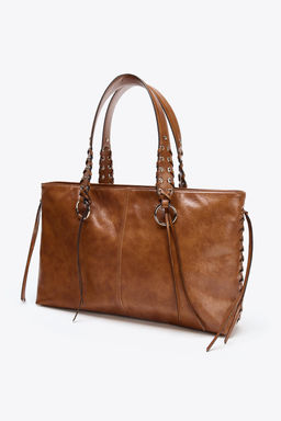FRINGED SHOPPER - Zara фото 5
