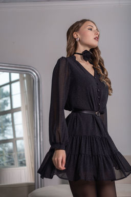 Платье Трэвис (черный) - Nadi bordo фото 5