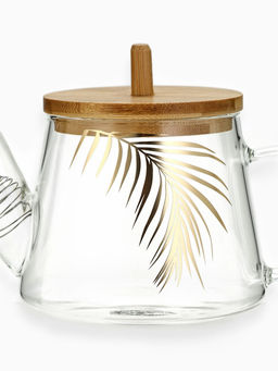 Чайник заварочный с бамбуковой крышкой «Тропики», 600 мл