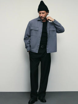 Рубашка овершот relax fit / Zarina  фото 2