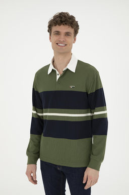 U. S. Polo Assn / Мужской зеленый свитшот