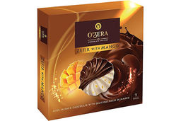 OZera, зефир в шоколаде с манго, 270 г