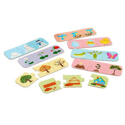 Цена за 2 шт. Умные пазлы «Логика», 8 цепочек, 24 детали