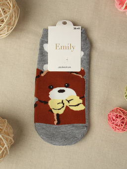 Носки р. 35-40 Медведь короткие / L813 /уп 10/1200/ ОДНА ПАРА/ МАРКА - Галеонтрейд фото 3