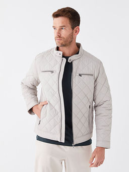 Standart Kal?p Dik Yaka Erkek ?i?me Mont