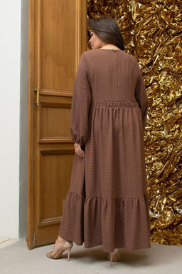 Платье Luxury Moda 1391 коричневый